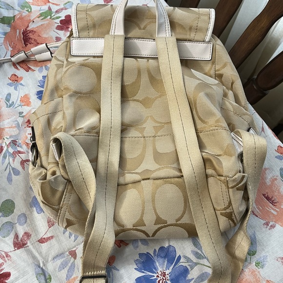 Coach Signature Backpack - Picture 2 of 10